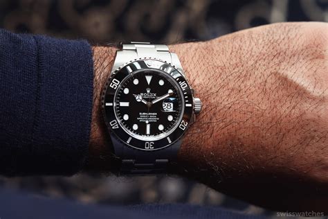 rolex submariner on woman wrist|rolex submariner 41mm lug to.